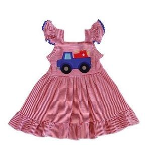 Fireworks tractor dress